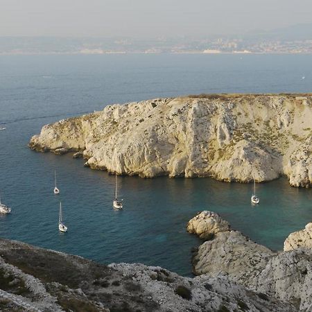 Apartmán Les Pieds Dans L'Eau Sur L'Ile Du Frioul Marseille Exteriér fotografie