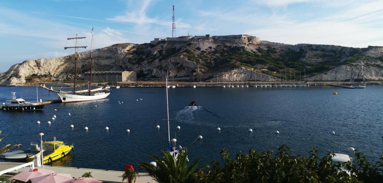 Apartmán Les Pieds Dans L'Eau Sur L'Ile Du Frioul Marseille Exteriér fotografie