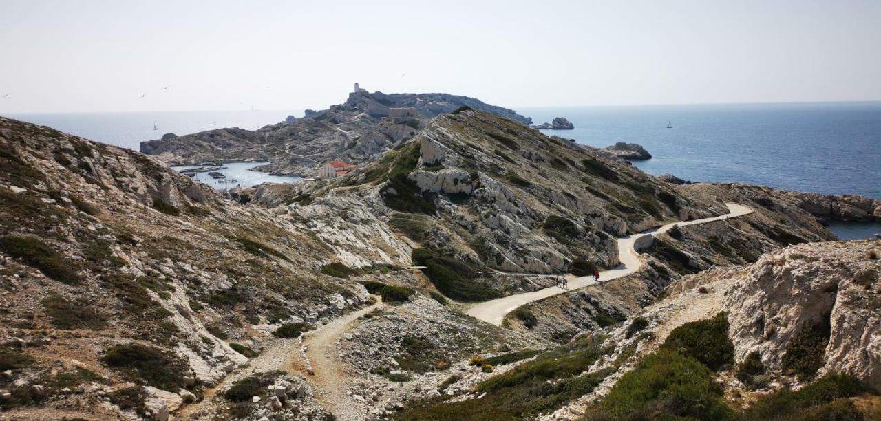 Apartmán Les Pieds Dans L'Eau Sur L'Ile Du Frioul Marseille Exteriér fotografie