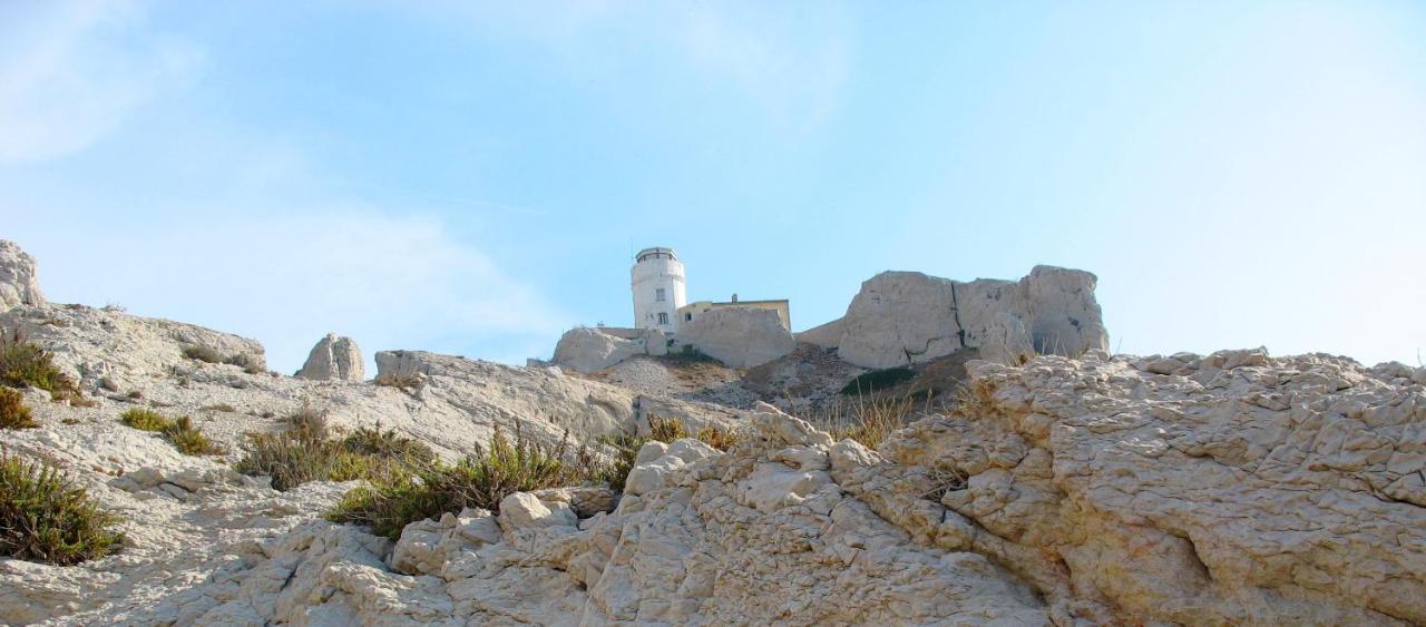 Apartmán Les Pieds Dans L'Eau Sur L'Ile Du Frioul Marseille Exteriér fotografie