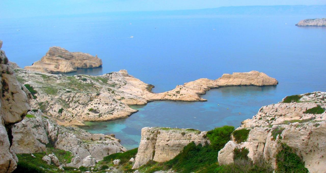 Apartmán Les Pieds Dans L'Eau Sur L'Ile Du Frioul Marseille Exteriér fotografie